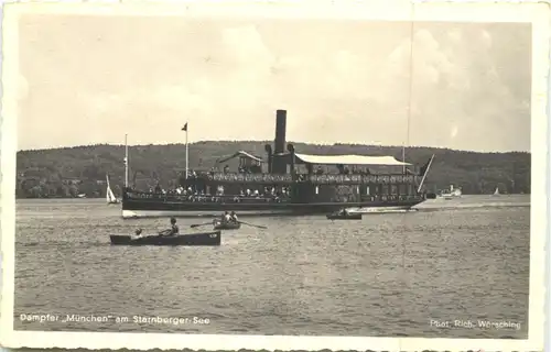 Starnberger See, Dampfer München -551228