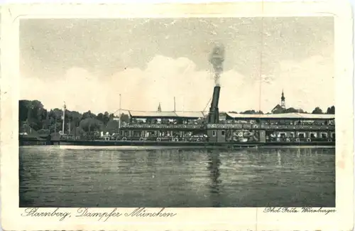 Starnberger See, Dampfer München -551248