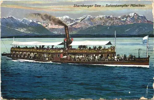 Starnberger See, Salondampfer München -551194