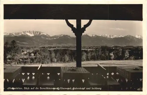 Eurasburg, Blick von Hohenleiten gegen Benediktenwand -551010