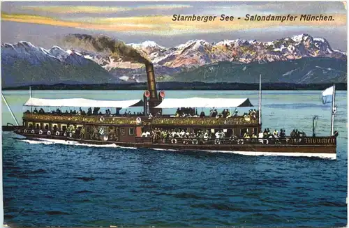 Starnberger See, Dampfer München -551364