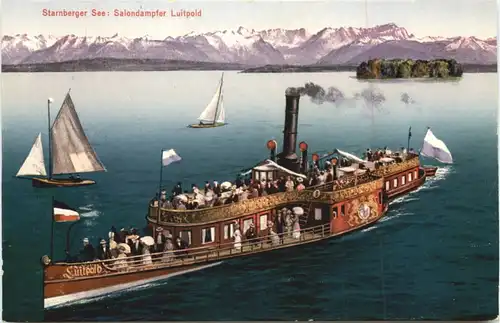 Starnberger See, Salondampfer Luitpold -551198