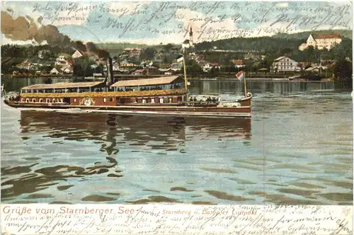 Starnberger See, Dampfer Luitpold -551368