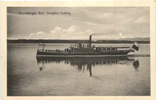 Starnberger See, Dampfer Ludwig -551318