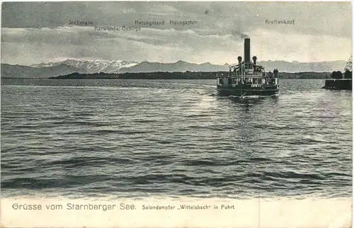 Starnberger See, Dampfer Wittelsbach -551434