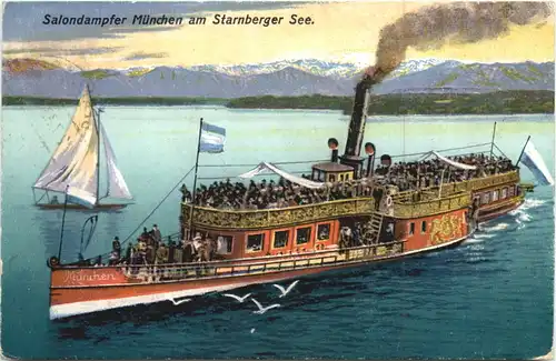 Starnberger See, Salondampfer München -551220