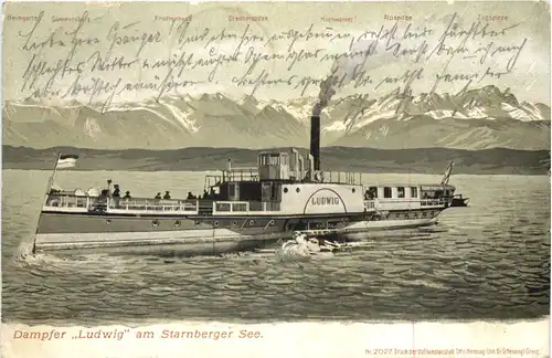 Starnberger See, Dampfer Ludwig -551336