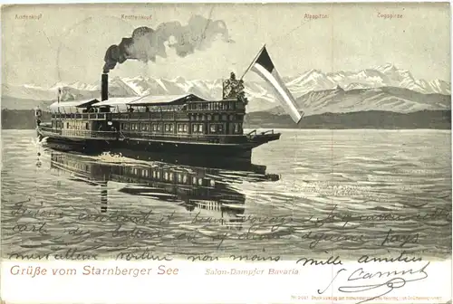 Starnberger See, Dampfer Bavaria -551382