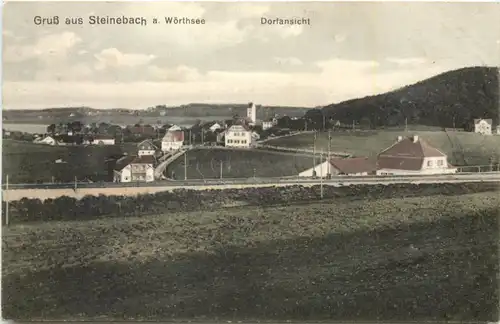 Wörthsee, Steinebach, Dorfansicht -551704