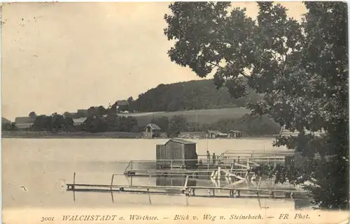 Wörthsee, Walchstadt, Blick vom Weg n. Steinebach -551728