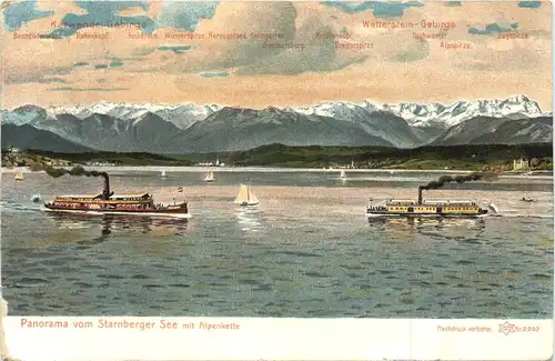 Starnberger See, Panorama -551558