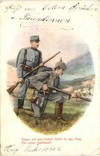 Frisch auf den Feind - Feldpost -691704
