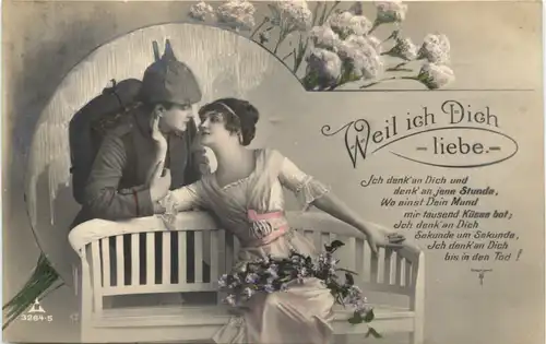 Weil ich diech liebe - Feldpost -691868