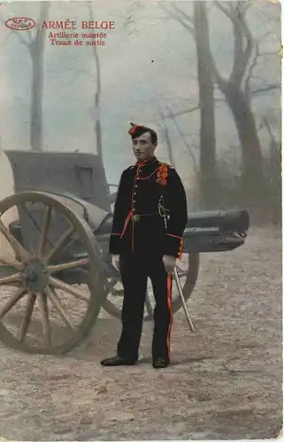Armee Belge - Artillerie montee -691700