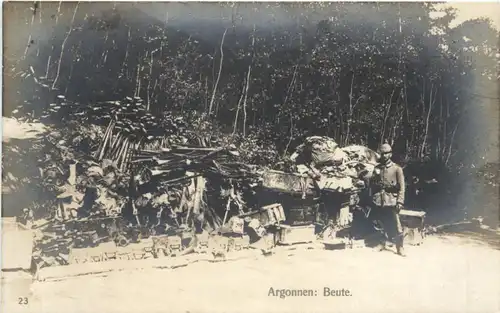 Argonnen - Beute - Feldpost -691752
