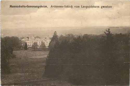Ardennen Schloss - Mannschafts Genesungsheim - Feldpost -691856