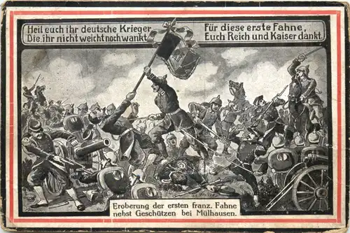 Heil euch ihr deutschen Krieger - Feldpost Landwehr Königsberg -691850