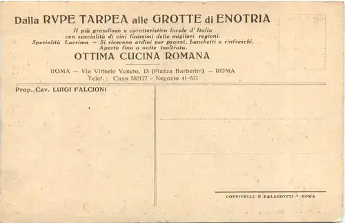 Roma - Dalla Rupe Tarpea alle Grotte di Enotria -692088