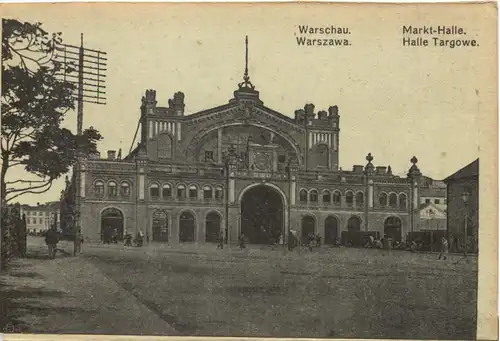 Warschau - Warszawa - Markt-Halle -691932