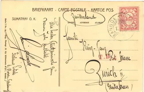 Sumatra - Karo Hoogvlakte Voornam Datak huis -691938