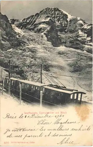 Jungfraubahn - Eigergletscher -691998