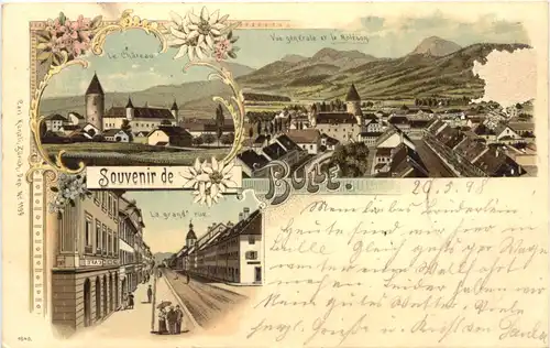 Souvenir de Bulle - Litho -691980