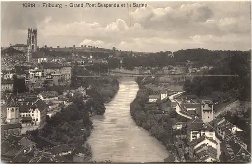 Fribourg - Grand Pont Suspendu -691976
