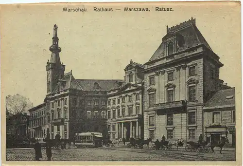 Warschau - Warszawa - Rathaus -692148