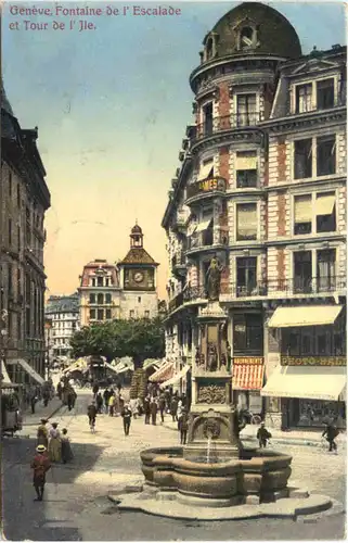 Geneve - Fontaine de l Escalade -692352