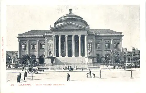 Palermo - Teatro Vittorio Emanuele -692382