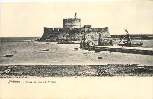 Rhodes - Phare du port St. Nicolas -692314