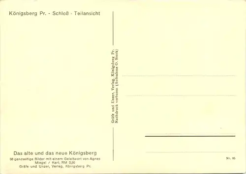 Königsberg - Schloss -692500