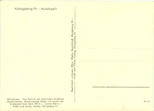 Königsberg - Hundegatt -692426