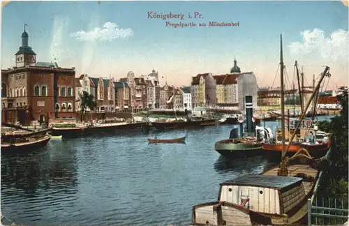 Königsberg - Pregelpartie am Münchenhof -692456