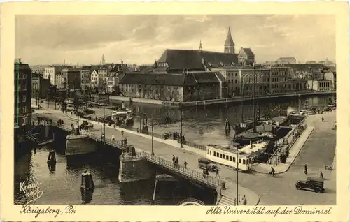 Königsberg - Alte Universität auf der Dominsel -692474