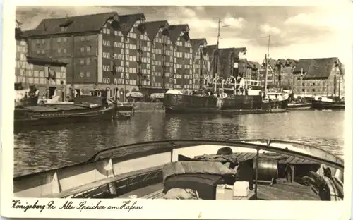 Königsberg - Alte Speicher am Hafen -692490