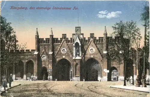 Königsberg - das ehemalige Steindammer Tor -692518