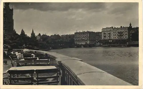 Königsberg - Stadthalle - Blick von der Terrasse -692538