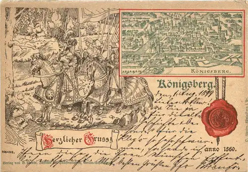 Gruss aus Königsberg anno 1560 -692414