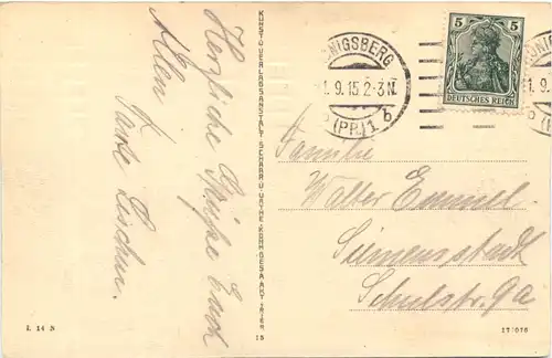 Königsberg - Schlossteich -692552