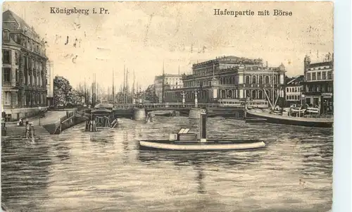 Königsberg - Hafenpartie mit Börse -692626