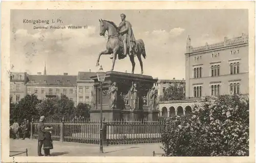 Königsberg - Denkmal Friedrich Wilhelm -692820