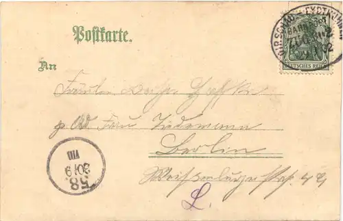 Gruss aus Königsberg - Litho - Bahnpost -692698