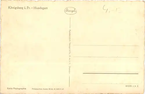 Königsberg - Hundegatt -692750