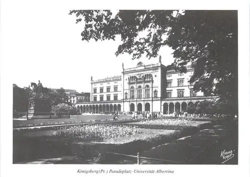Königsberg - Paradeplatz Universität Albertina -692842