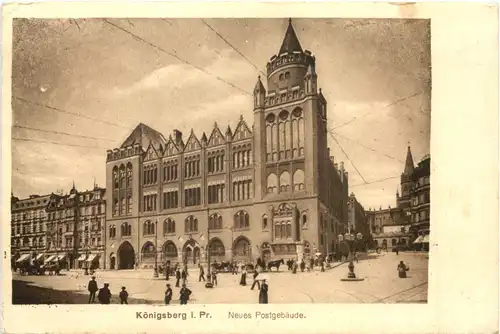 Königsberg - Neues Postgebäude -692862