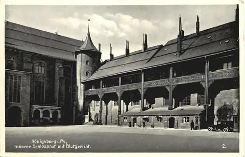 Königsberg - Innerer Schlosshof -692982