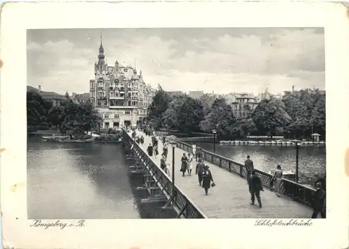 Königsberg - Schlossteichbrücke -693096