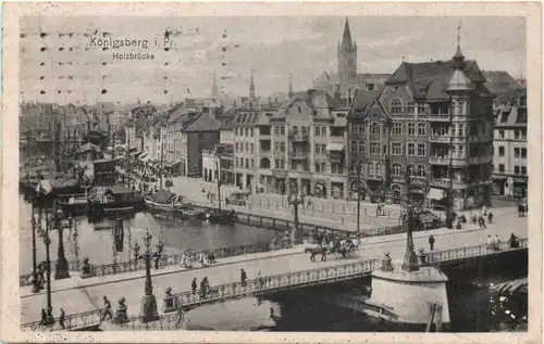 Königsberg - Holzbrücke -693044