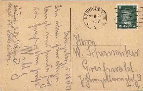 Königsberg - Holzbrücke -693044